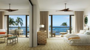 Ocean view suite at Mauna LAni