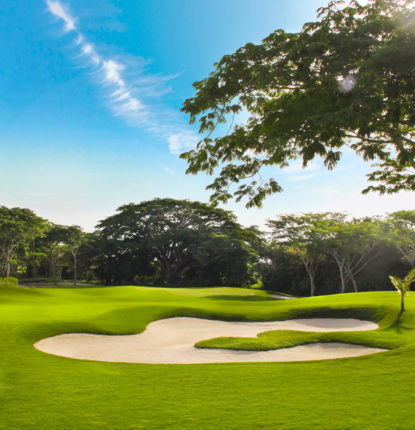 Buenaventura Golf Club features an 18-hole Nicklaus Designed golf course, practice facility and clubhouse, along with the luxurious JW Marriott Buenaventura Resort.