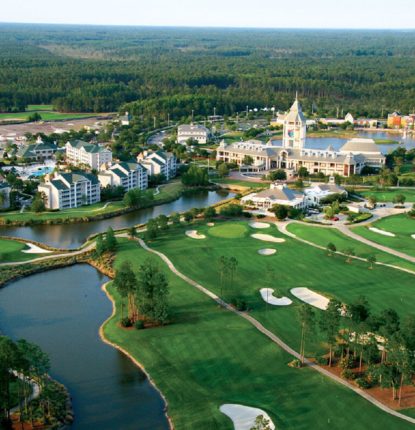 view of world golf village slammer & squire