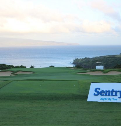 Sentry Tournament of Champions - Kapalua tee box