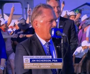 Jim Richerson, PGA President, Senior VP of Operations for Troon