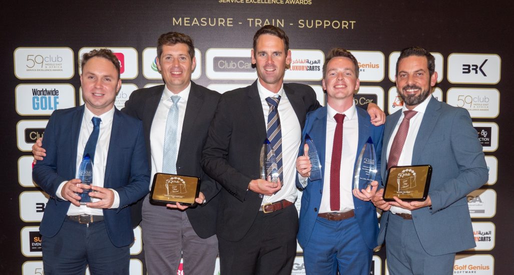 Yas Links Abu Dhabi Team at 59Club Awards