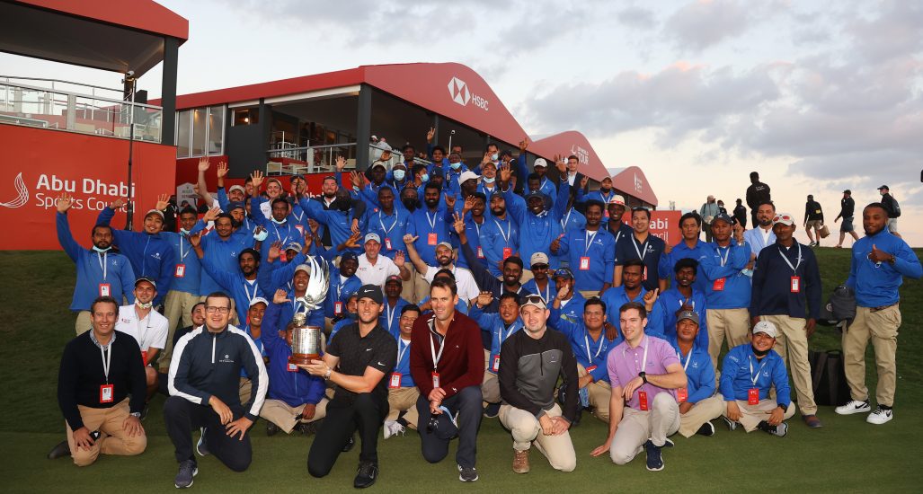 Yas Links Abu Dhabi Agronomy Team and Winner of Abu Dhabi HSBC Championship 2022