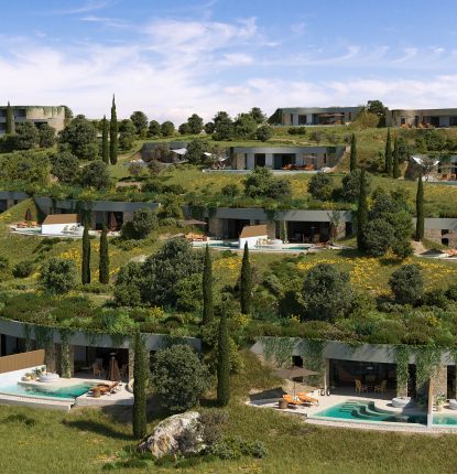 Mandarin Oriental villas at Costa Navarino