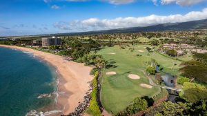 Royal Ka'anapali with resort in background.