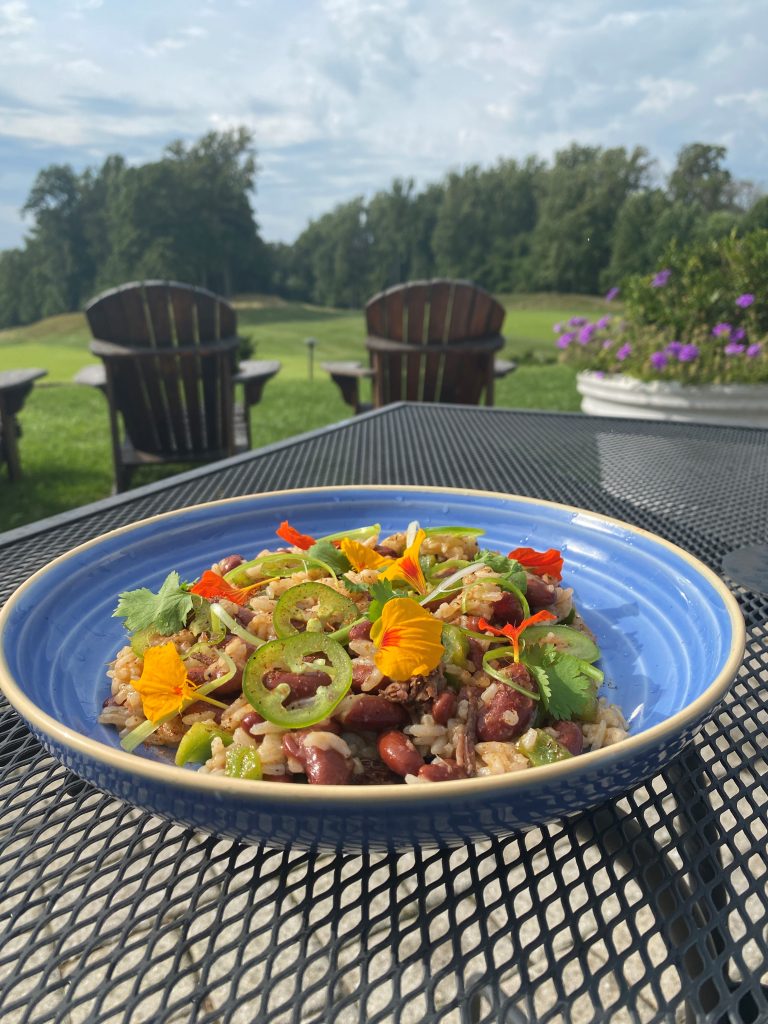 Executive Chef Erik Shelton's Rice and Beans with as Southern Flare recipe