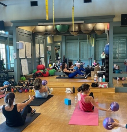 Paula Bernstein Exercise Class at Oldfield Club in Okatie, South Carolina