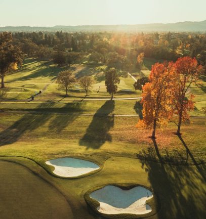 Silverado Sunset aerial view