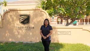 Name: Christina Arikadan Position: HR & Admin Executive Club: The Els Club Dubai