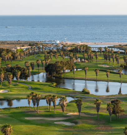 A view of Salgados Golf Club