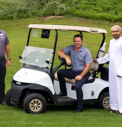 New associates at Al Mouj Golf in Oman